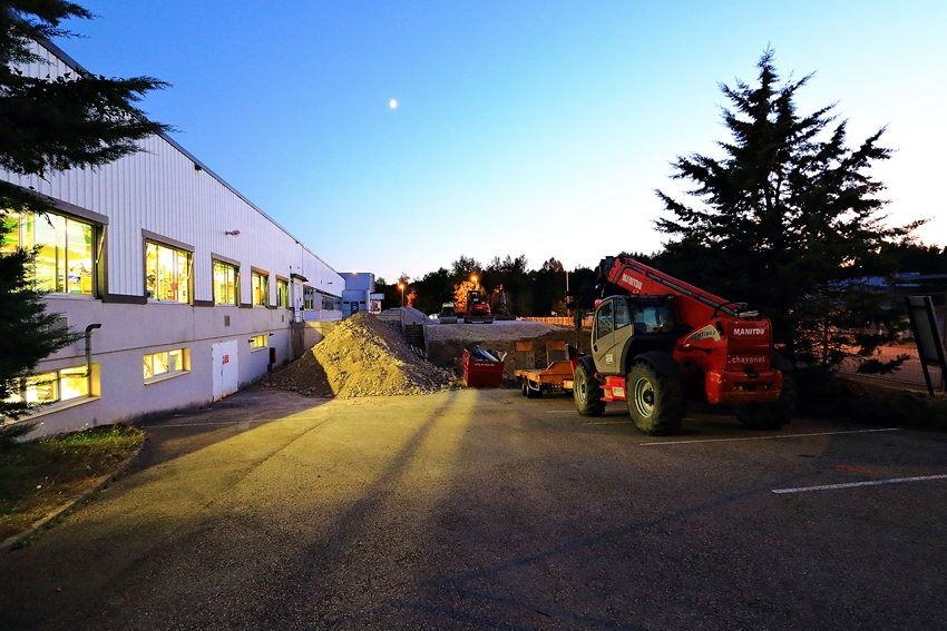 Suivi de chantier Annecy Technology (du 5 au 16 septembre)